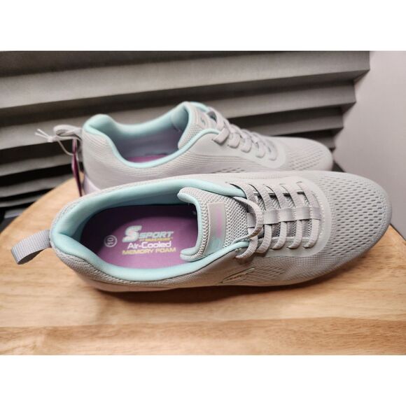 S Sport by Skechers Slip-On Sneakers | Women’s Size 10 | Memory Foam | Gray - Picture 3 of 6